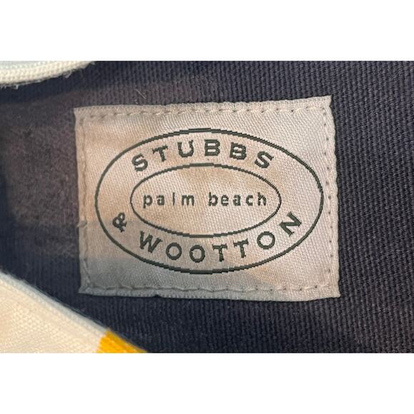 8-14 STUBBS & WOOTTON Men's Espadrille Shoes Yellow Size 43 - Picture 7 of 7